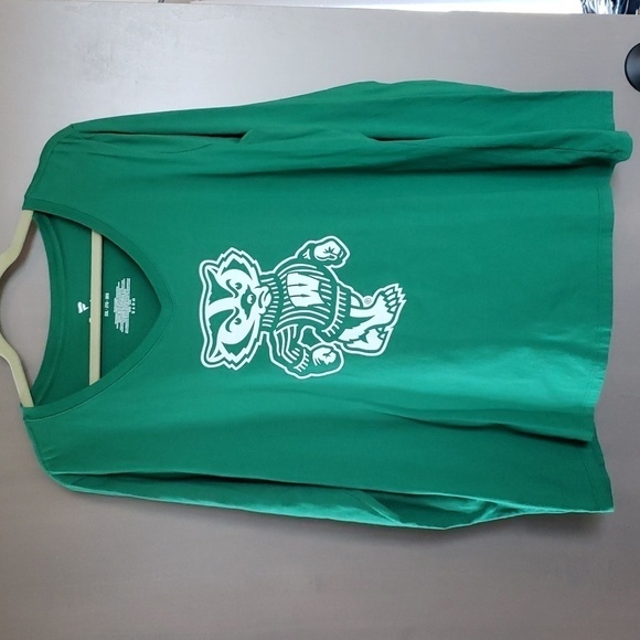 Women's UW-Wisconsin Badgers St Patrick's Day Long Sleeved Tee - 2XL - Picture 1 of 6